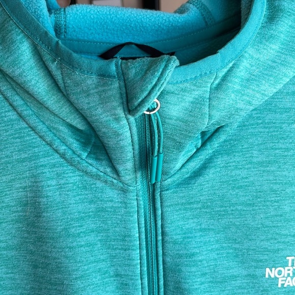 The North Face Womens Canyonlands Full-Zip Hoodie Jacket Green Turquoise Sz: S - Picture 5 of 14